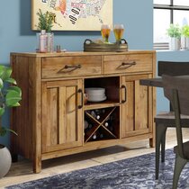 Corsica wine best sale storage locker credenza